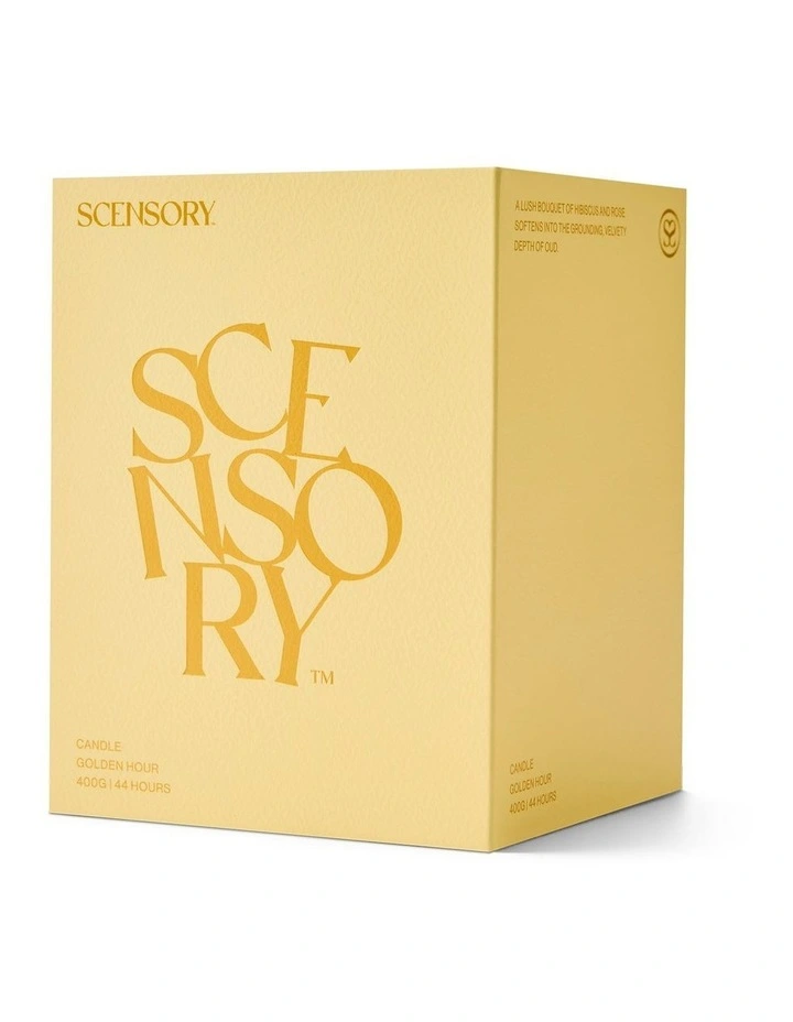 salt&pepper Sensory Candle 400g in Golden Hour image 3