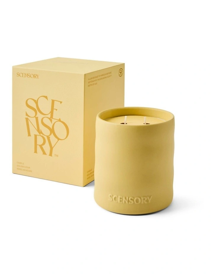 salt&pepper Sensory Candle 400g in Golden Hour image 4