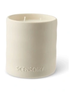 salt&pepper Sensory Candle 400g in White Noise