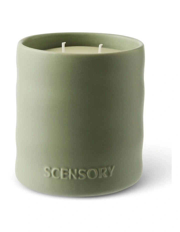 salt&pepper Sensory Candle 400g in Wood Theory image 1