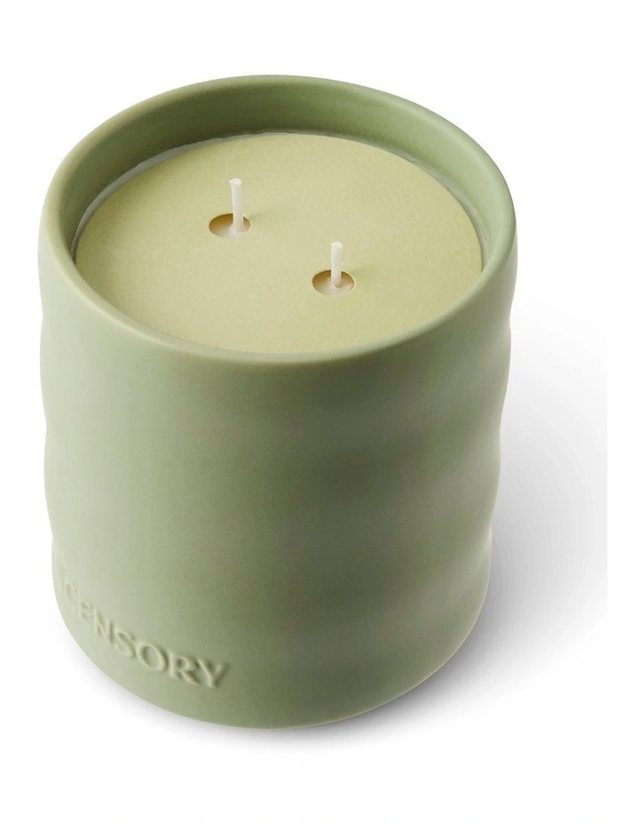 salt&pepper Sensory Candle 400g in Wood Theory image 2