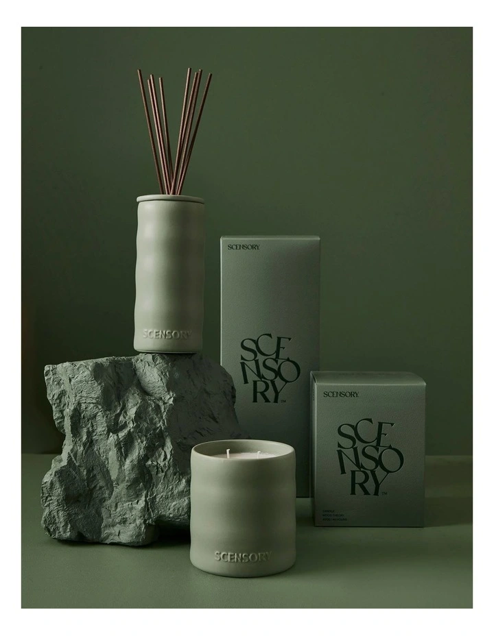salt&pepper Sensory Candle 400g in Wood Theory image 5