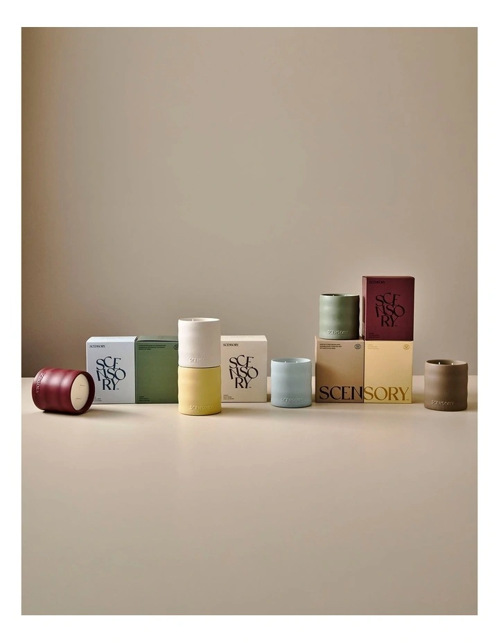 salt&pepper Sensory Candle 400g in Wood Theory image 6