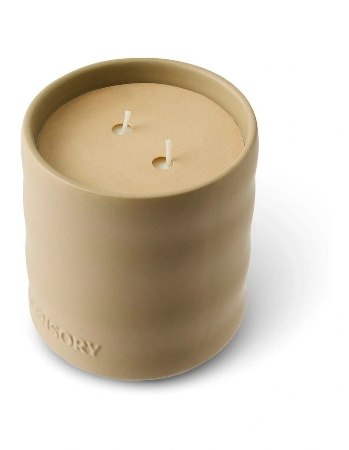 salt&pepper Sensory Candle 400g in Vanilla Smoke image 2