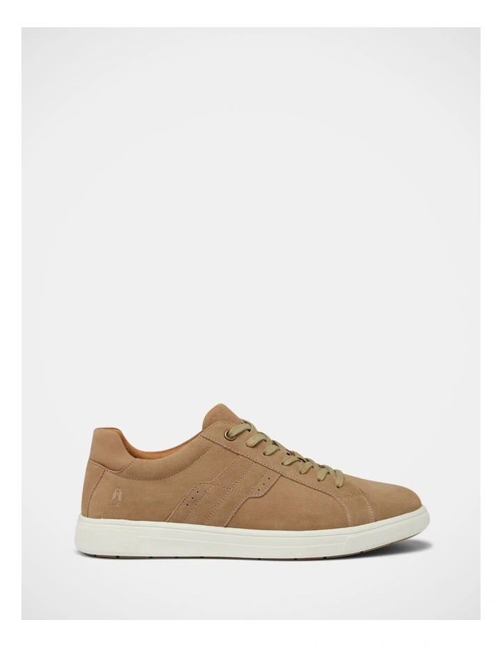 Gravity Sneaker in Taupe Suede image 1
