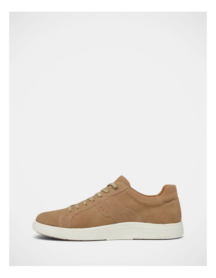 Gravity Sneaker in Taupe Suede image 3