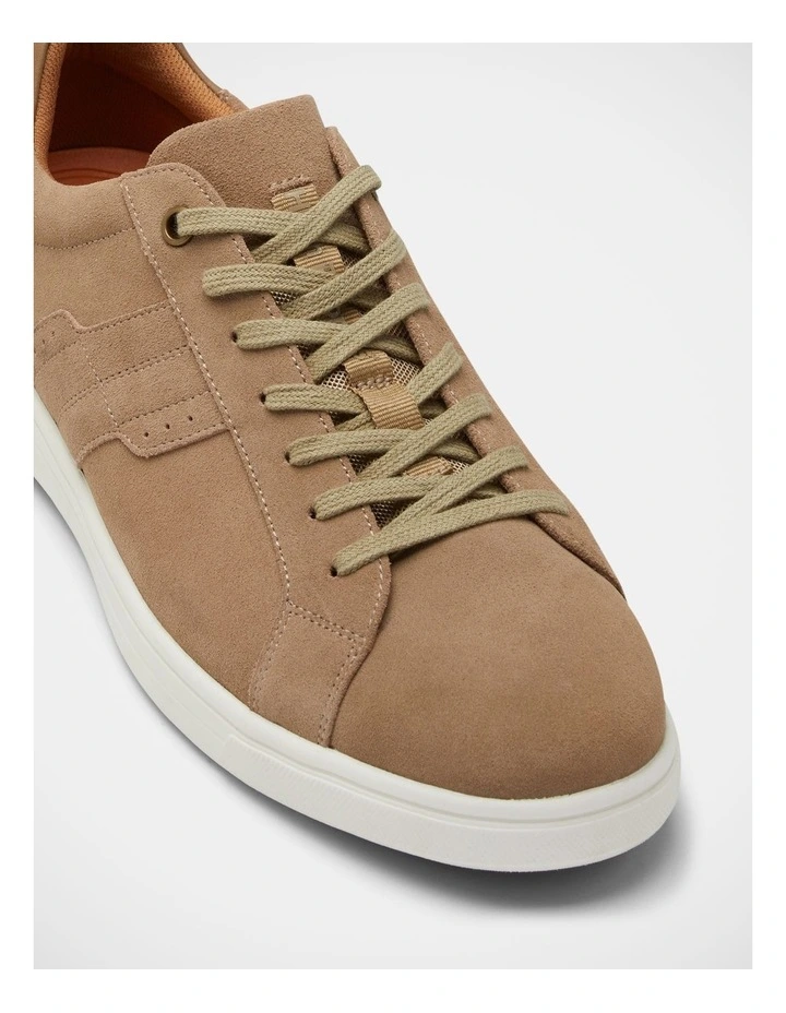 Gravity Sneaker in Taupe Suede image 4