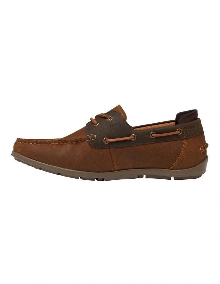 Flood Boat Leather Shoes in Tan Wild/Brown Wild image 3