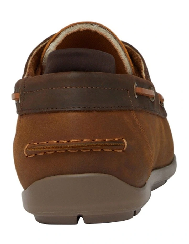 Flood Boat Leather Shoes in Tan Wild/Brown Wild image 5