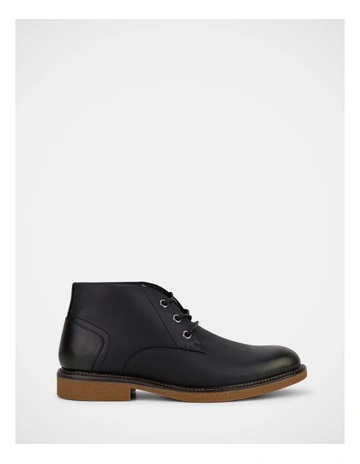 Michigan Boots in Black Rub