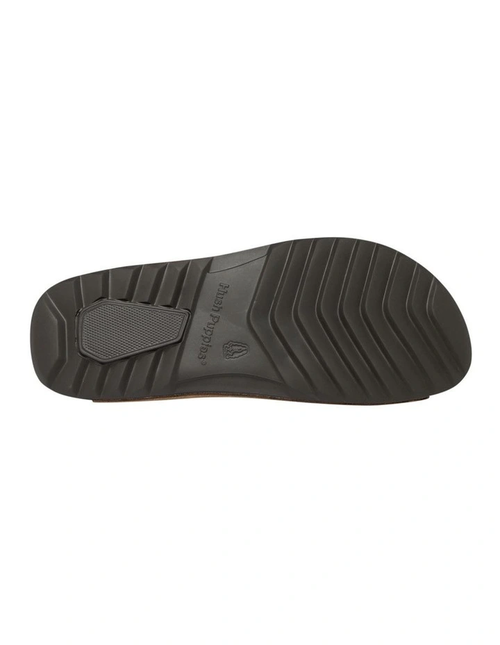 Hoges Slide in Taupe Suede image 6