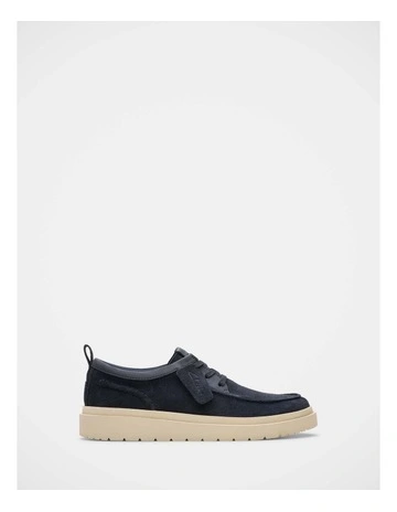 Polden Moc Shoes in Navy