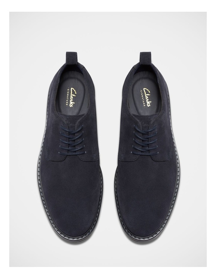 Aldwin Lace Shoes in Navy Suede image 6