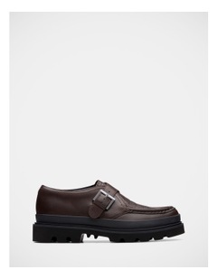 Badell Monk Shoes in Brown Croc