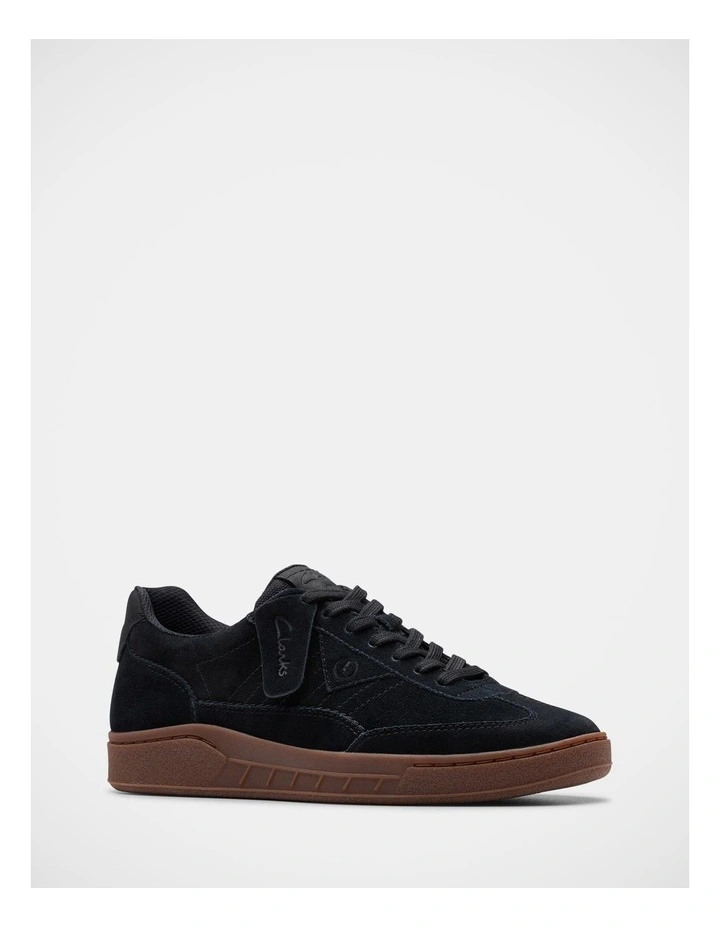 Craftrally Ace Shoes in Black Suede image 2
