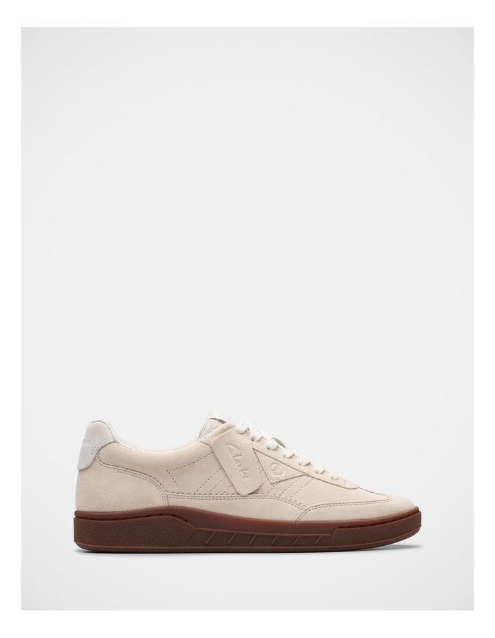 Craftrally Ace Shoes in Off White Suede image 1