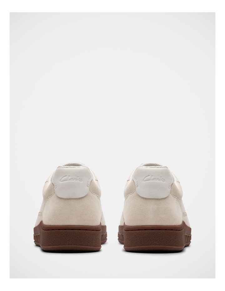 Craftrally Ace Shoes in Off White Suede image 5