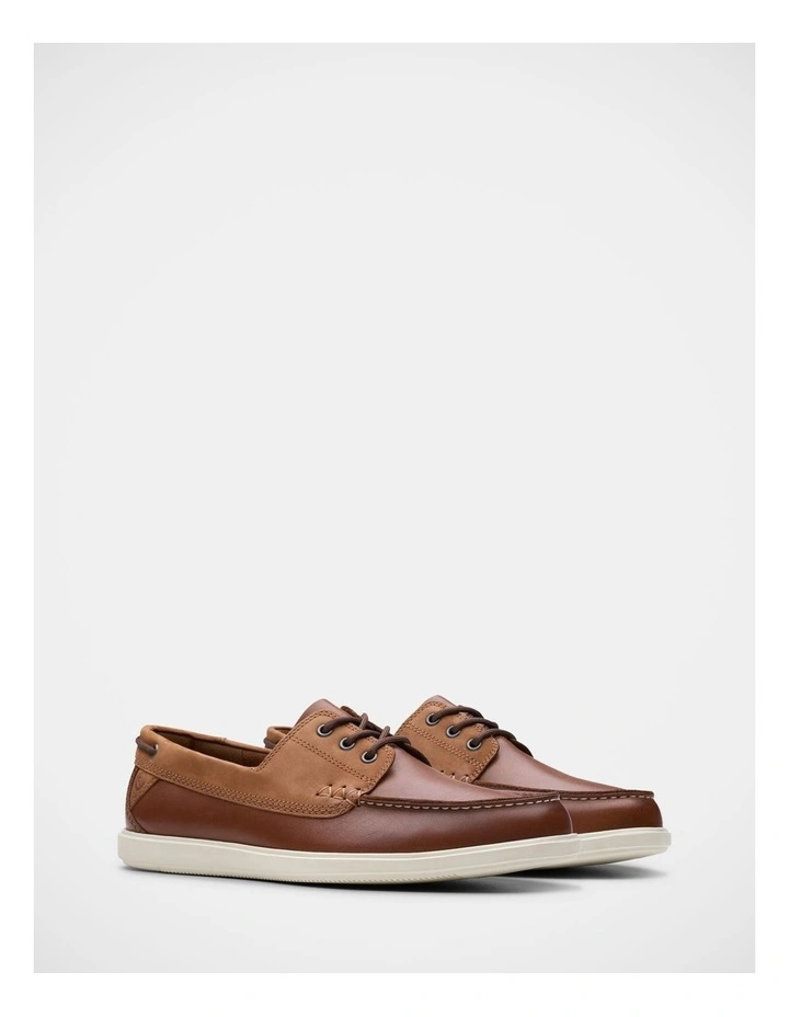 Bratton Boat Shoes in Dark Brown image 2