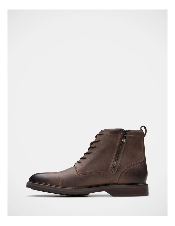 Aldwin Cap Boots in Brown image 3