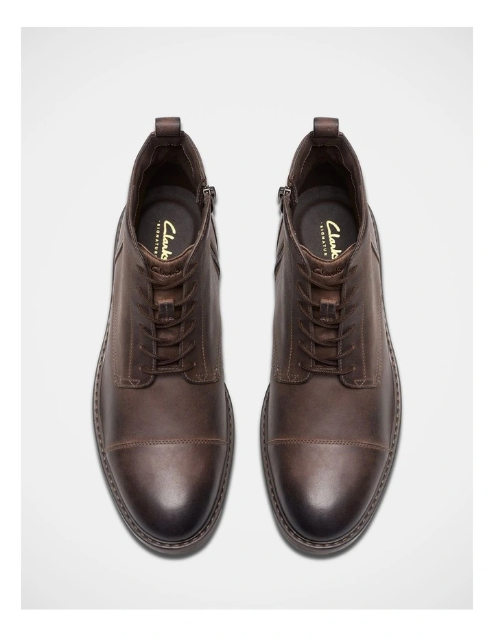 Aldwin Cap Boots in Brown image 6