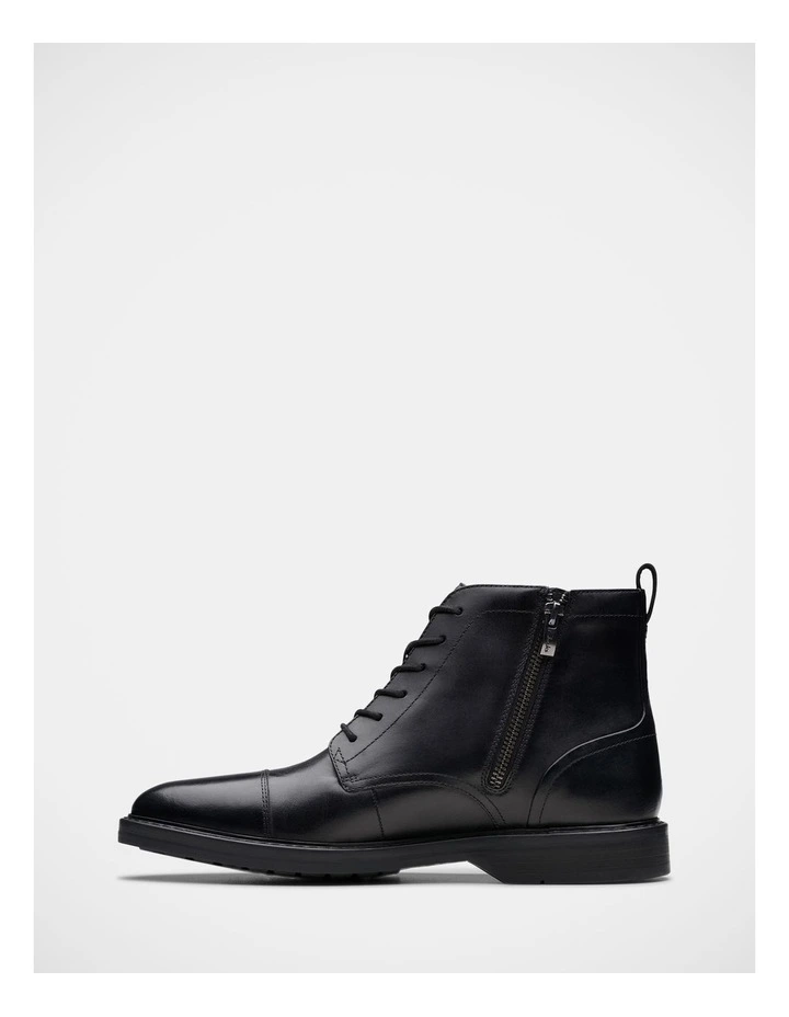 Aldwin Cap Boots in Black image 3
