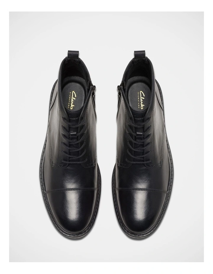 Aldwin Cap Boots in Black image 6