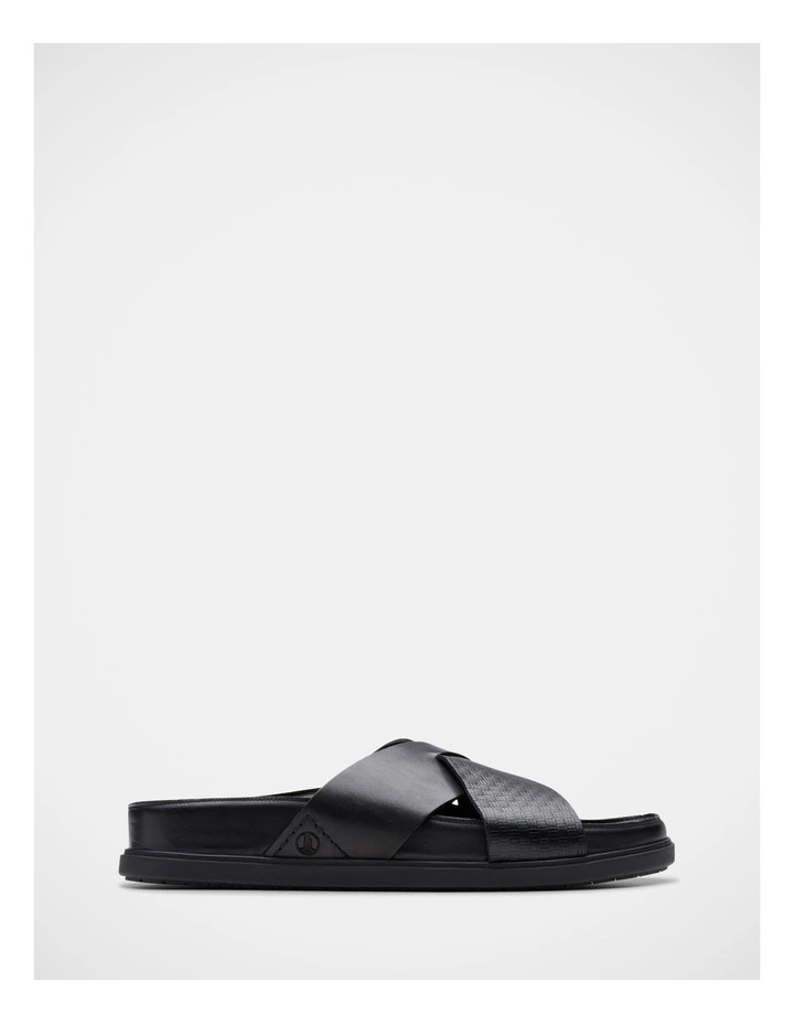 Torford Cross Sandals in Black image 1