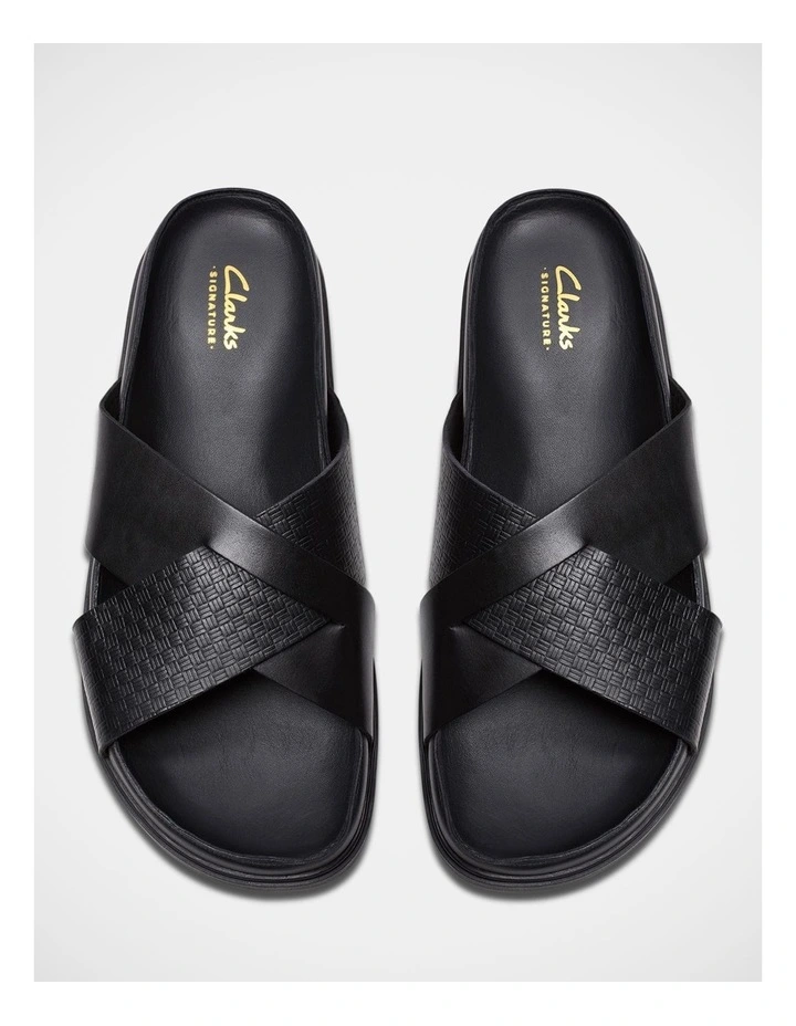 Torford Cross Sandals in Black image 6