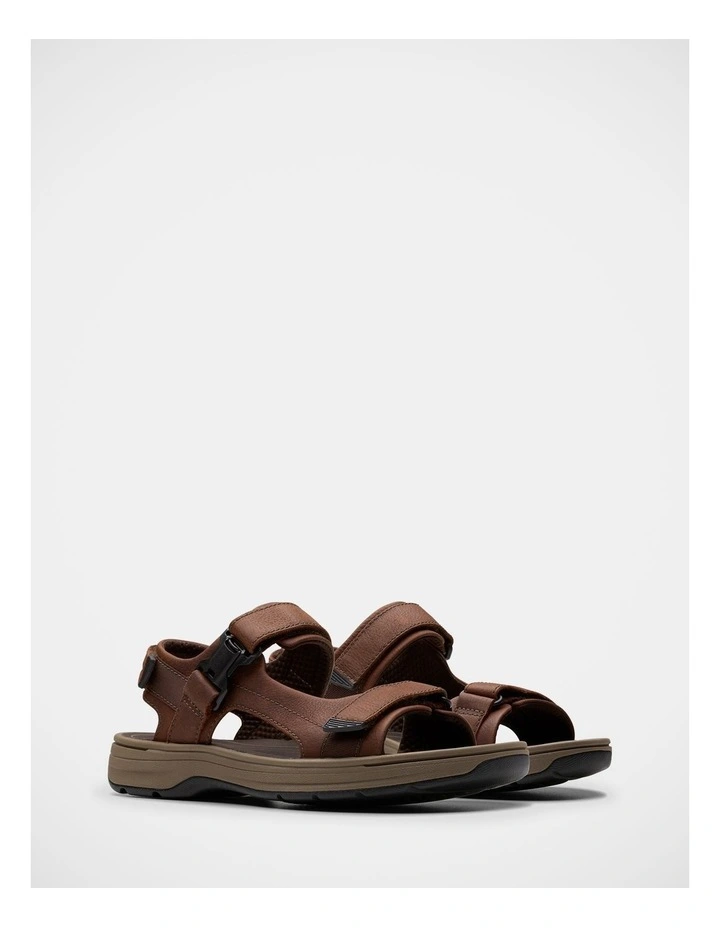 Saltway Edge Sandals in Dark Brown image 2
