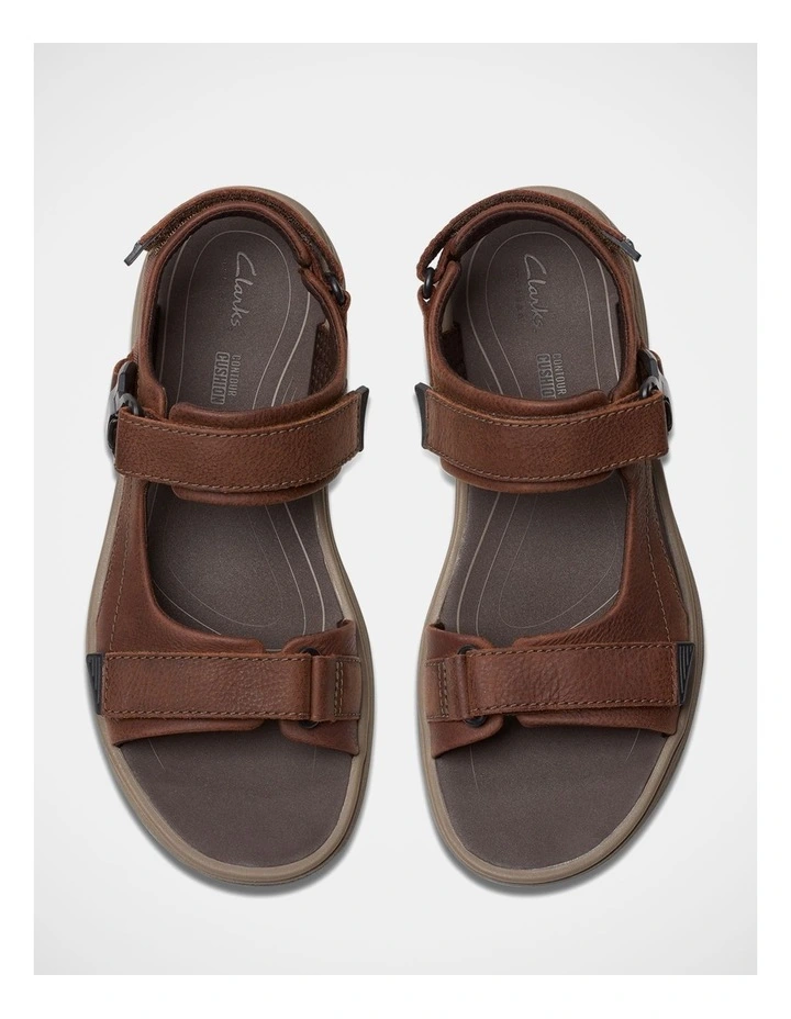 Saltway Edge Sandals in Dark Brown image 6