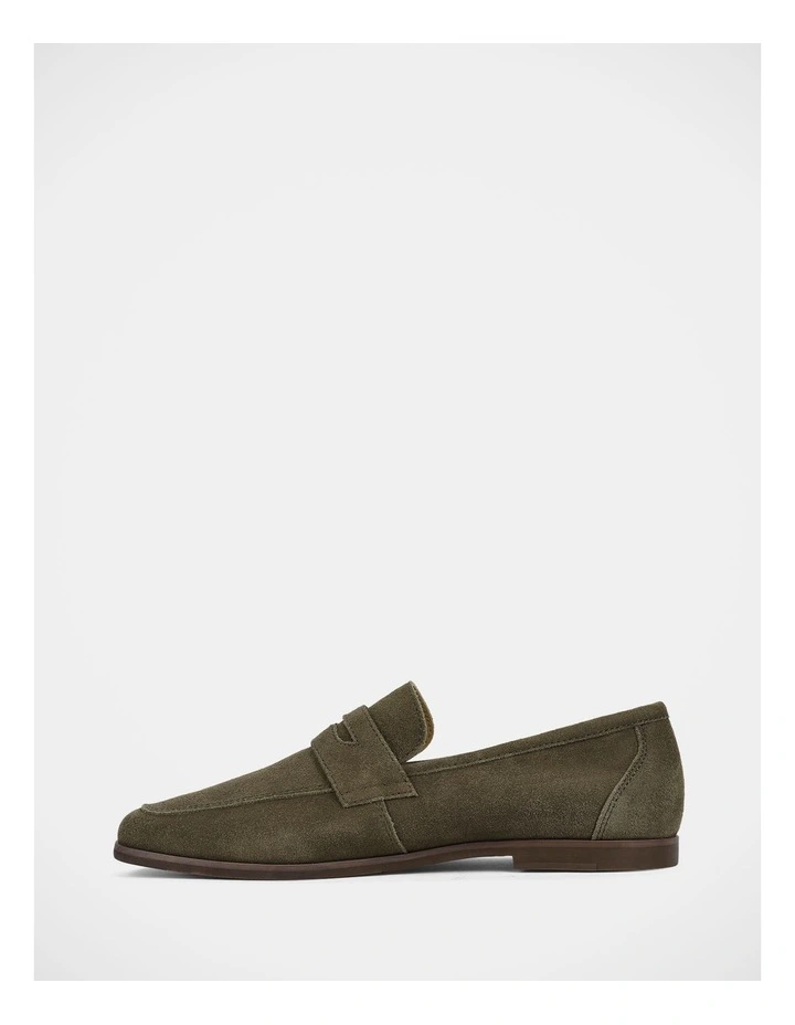 Coupe Shoes in Olive Suede image 3