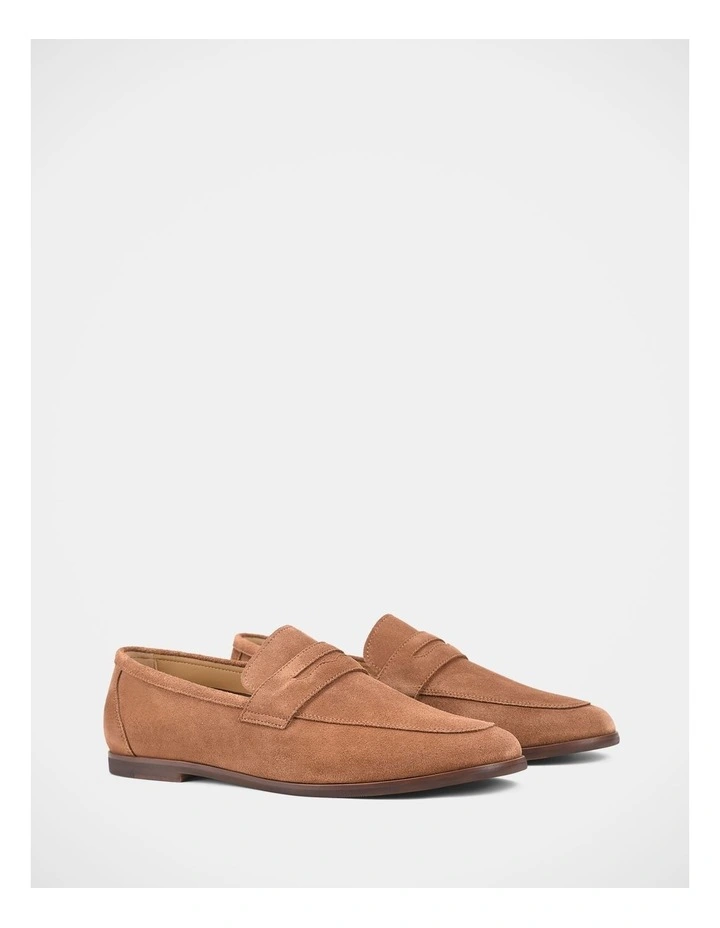 Coupe Shoes in Almond Suede image 2