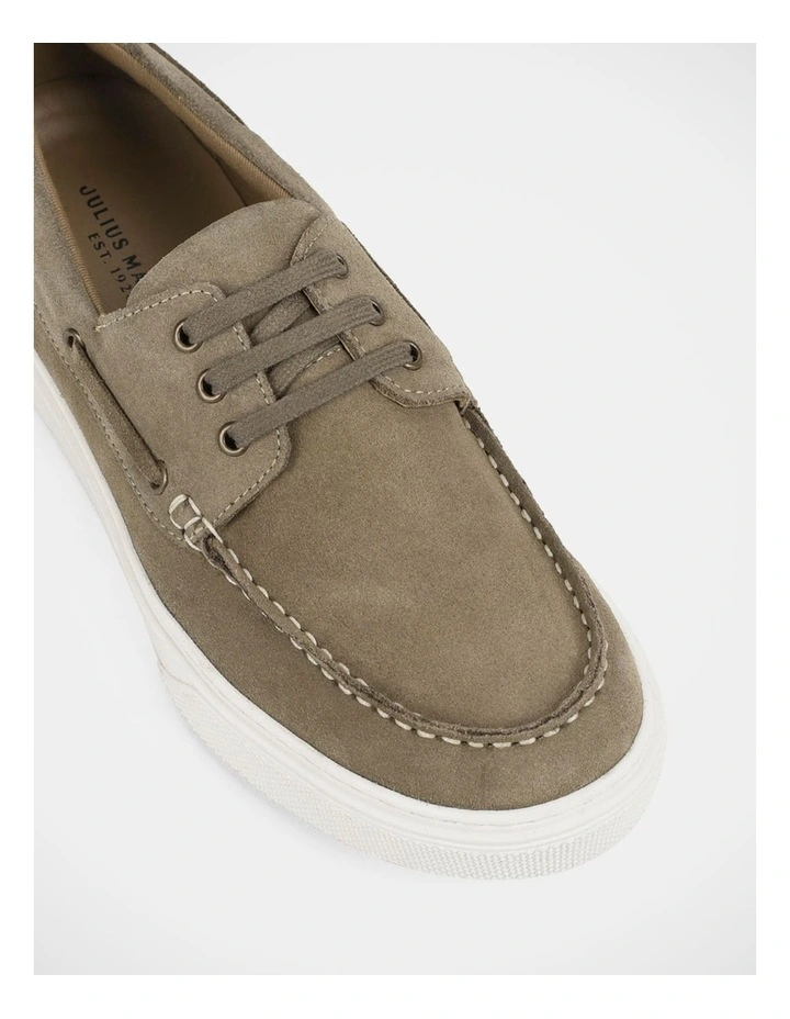 Flare Shoes in Taupe Suede image 4