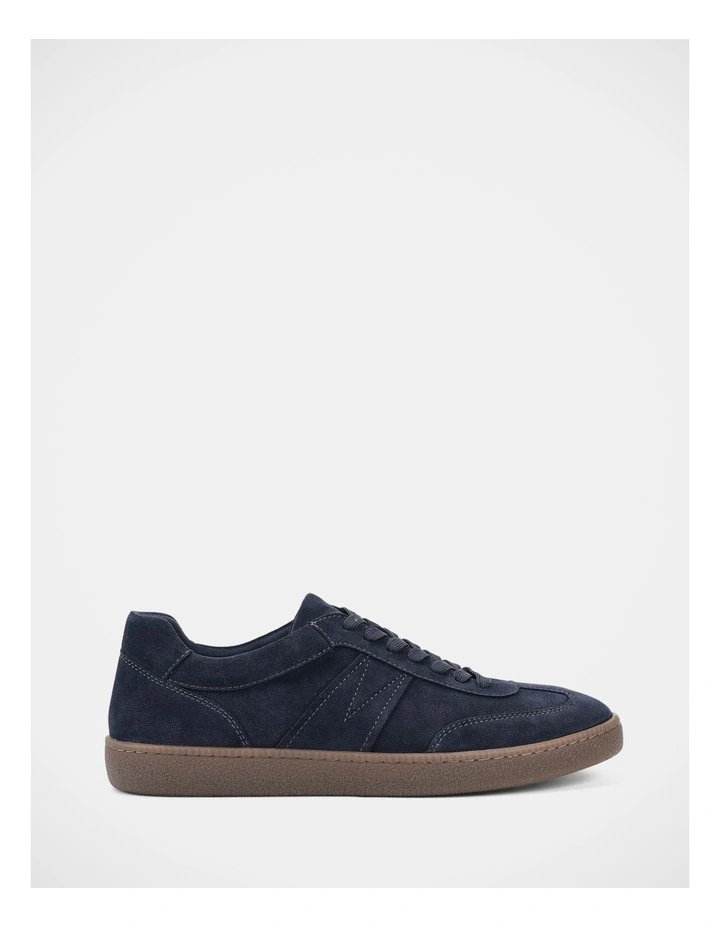 Oxide Sneakers in Navy Suede image 1