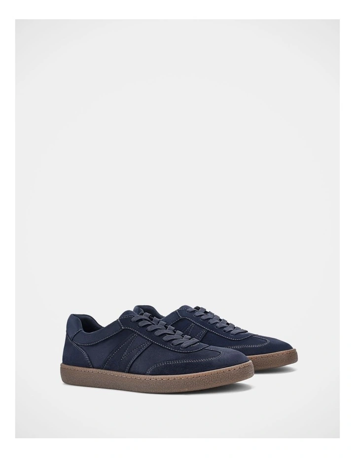 Oxide Sneakers in Navy Suede image 2