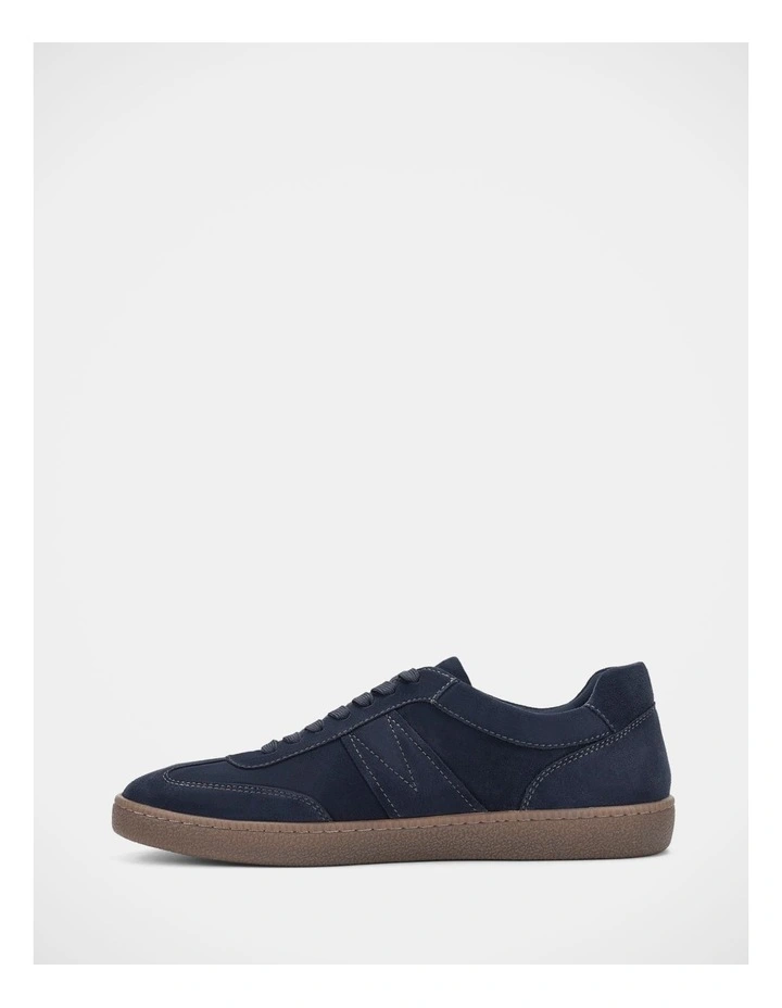 Oxide Sneakers in Navy Suede image 3