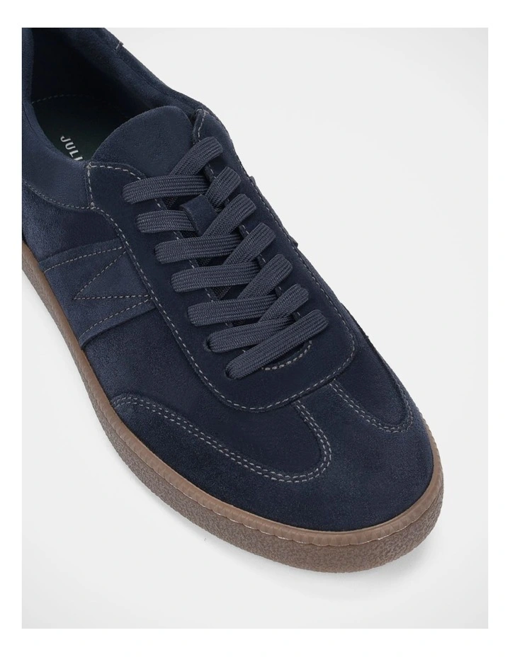 Oxide Sneakers in Navy Suede image 4