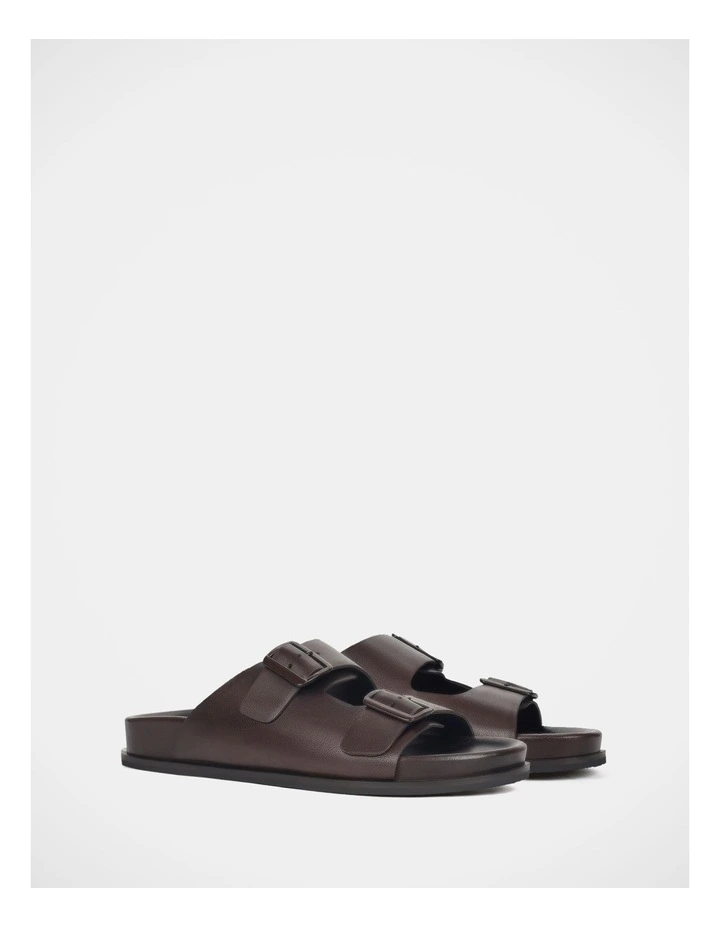 Vapour Sandals in Dark Brown image 2
