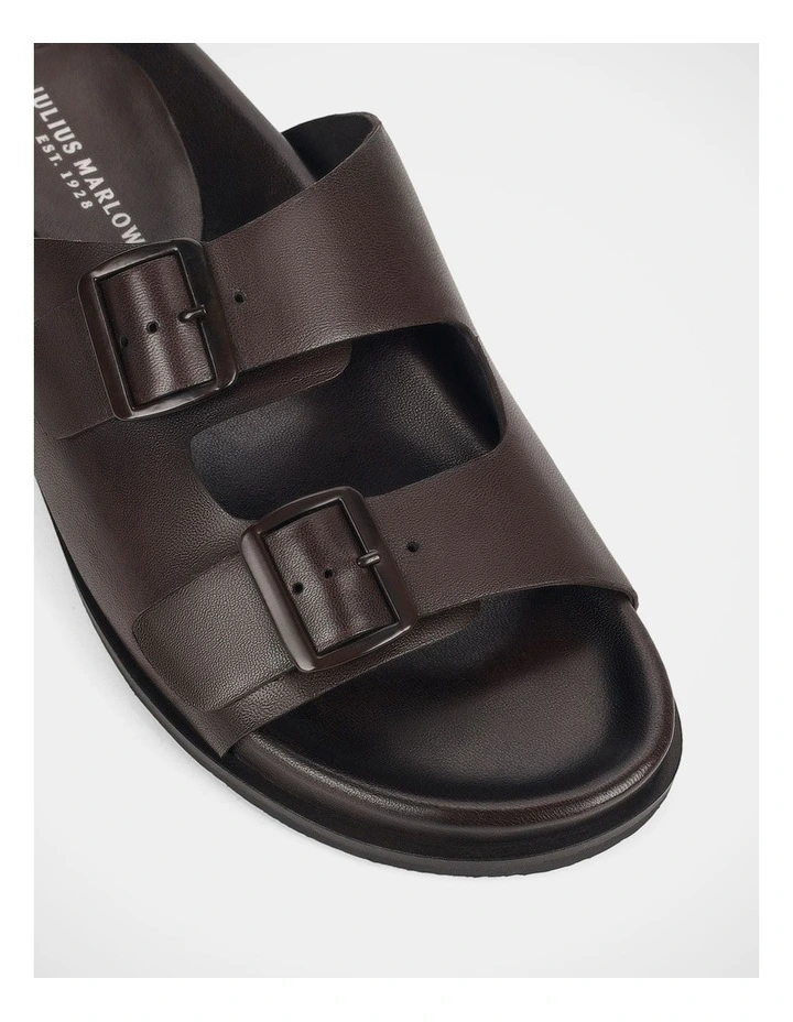 Vapour Sandals in Dark Brown image 4