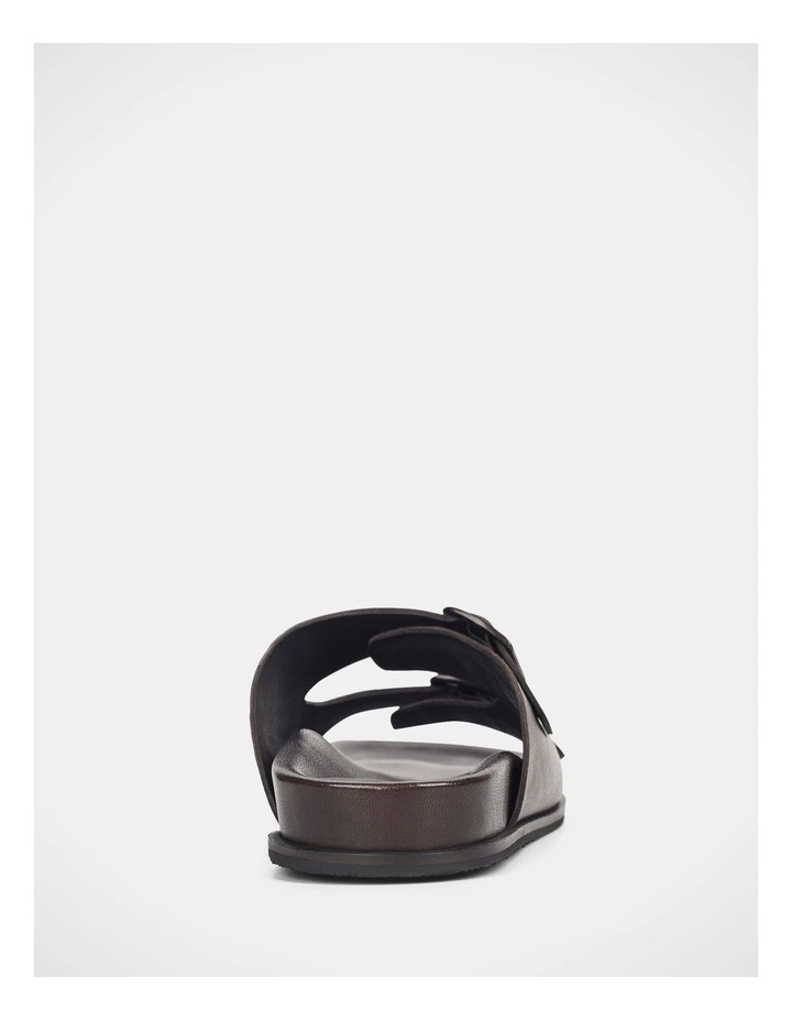Vapour Sandals in Dark Brown image 5