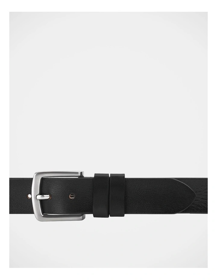 Casual Belt In Black image 2