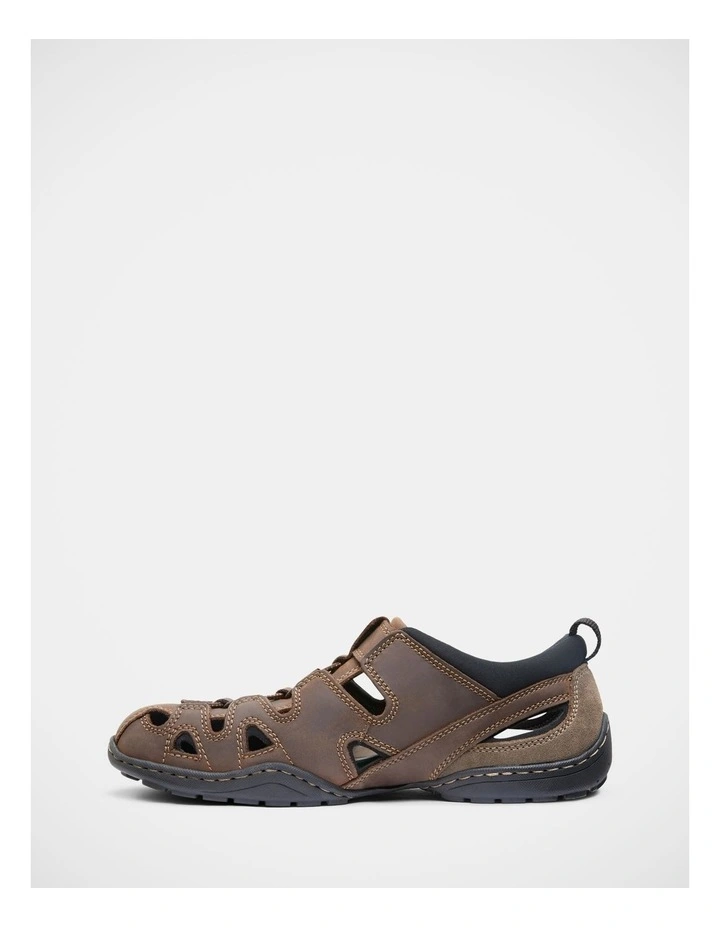 Sentry Sandals in Brown image 3