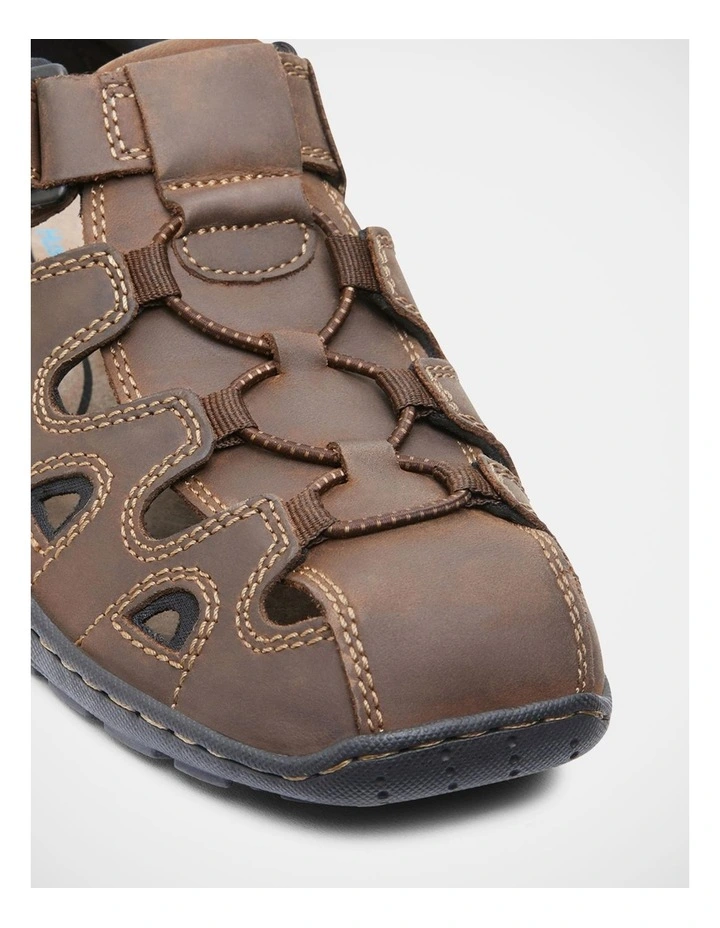 Sentry Sandals in Brown image 4