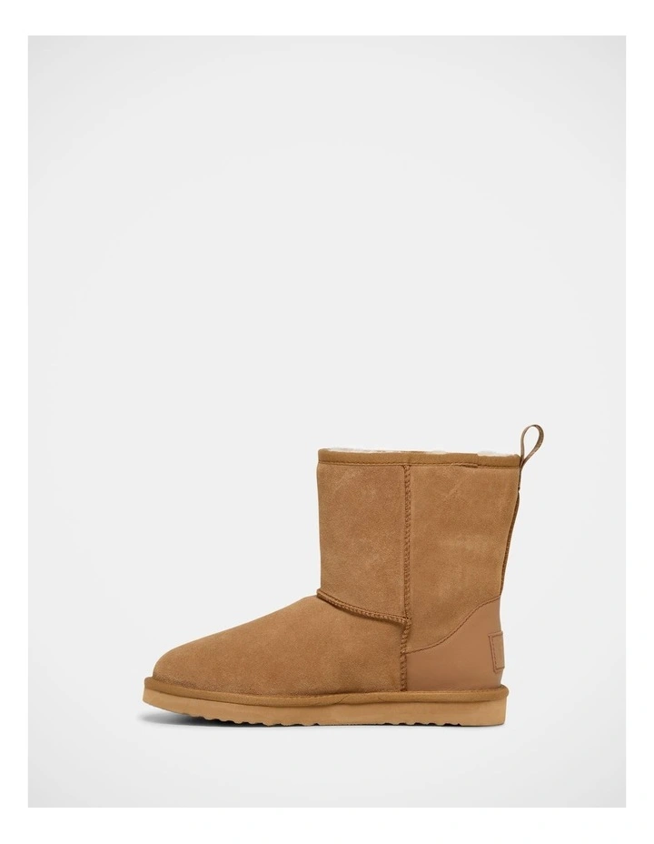 Angus Boot Slippers in Chestnut image 2