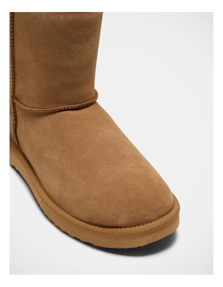 Angus Boot Slippers in Chestnut image 4