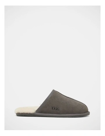 Adrian Scuff Slippers in Grey