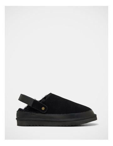 Arlo Mule Slippers in Black