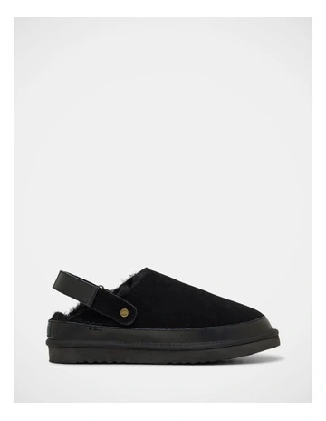 Arlo Mule Slippers in Black