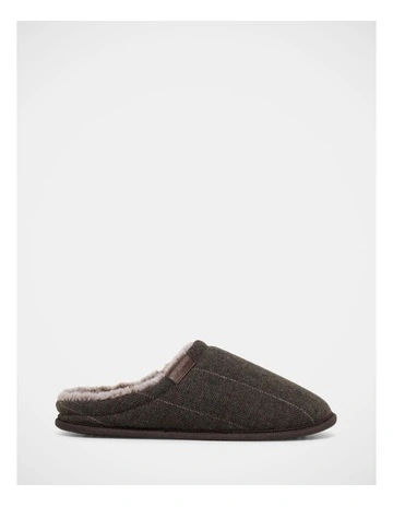 Louis Scuff Slippers in Chocolate