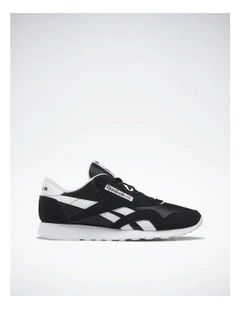 Cl Nylon Sneakers in Black and White